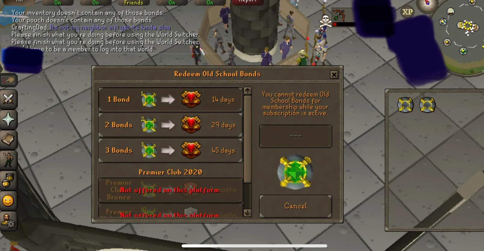 How to Buy an OSRS Bond